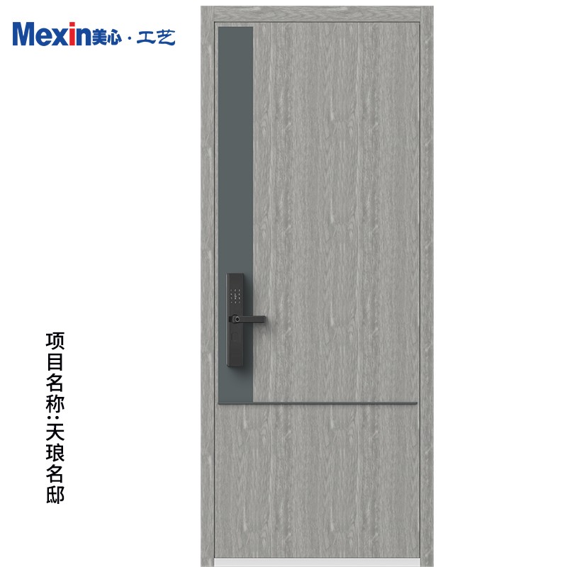 钢木入户门